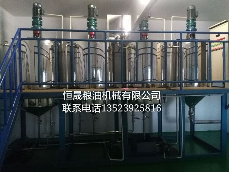 亞麻籽油精煉生產線